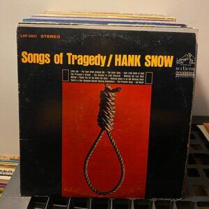 Hank Snow - Songs of Tragedy LSP-2901 33rpm Vinyl LP Vg+ AJ1